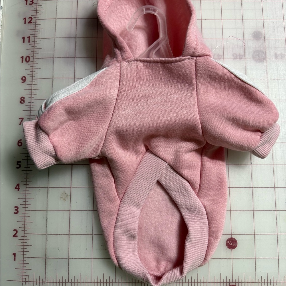 Adidog dog Pink Hoodie - Picture 4 of 4